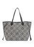 Neverfull MM Since 1854, &pound;1,350, Handbags, Black/Blue, Canvas, Front view